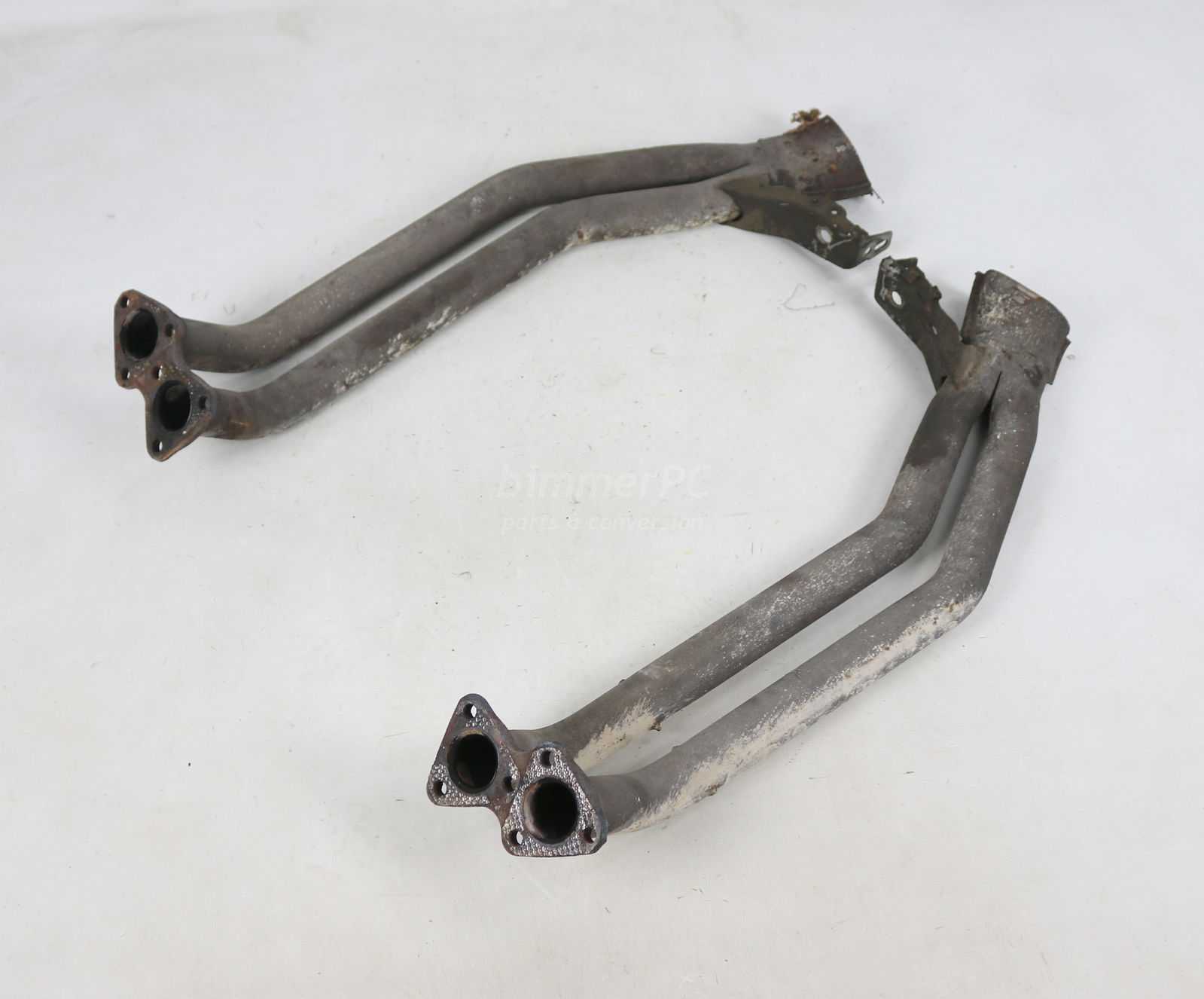 BMW E32 M70 V12 Engine Exhaust Headers Front Pipes Tubes Set 750iL 1988-1994 OEM