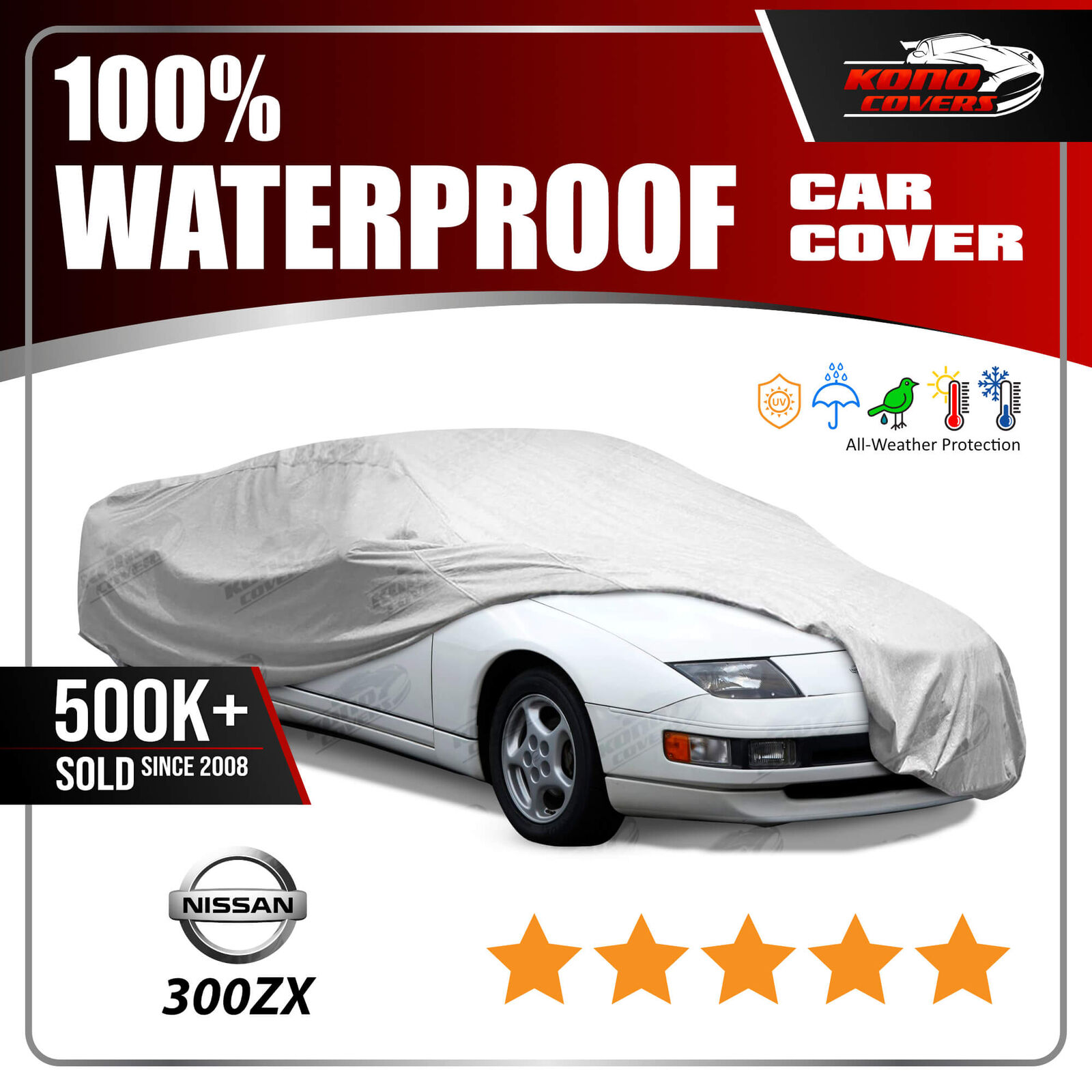 Fits. [NISSAN 300ZX] CAR COVER - Ultimate Full Custom-Fit All Weather Protection