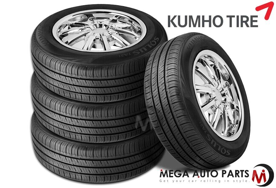 4 Kumho Solus TA31 215/55R17 94V All Season Tires 500AA, 60000 Mile Warranty