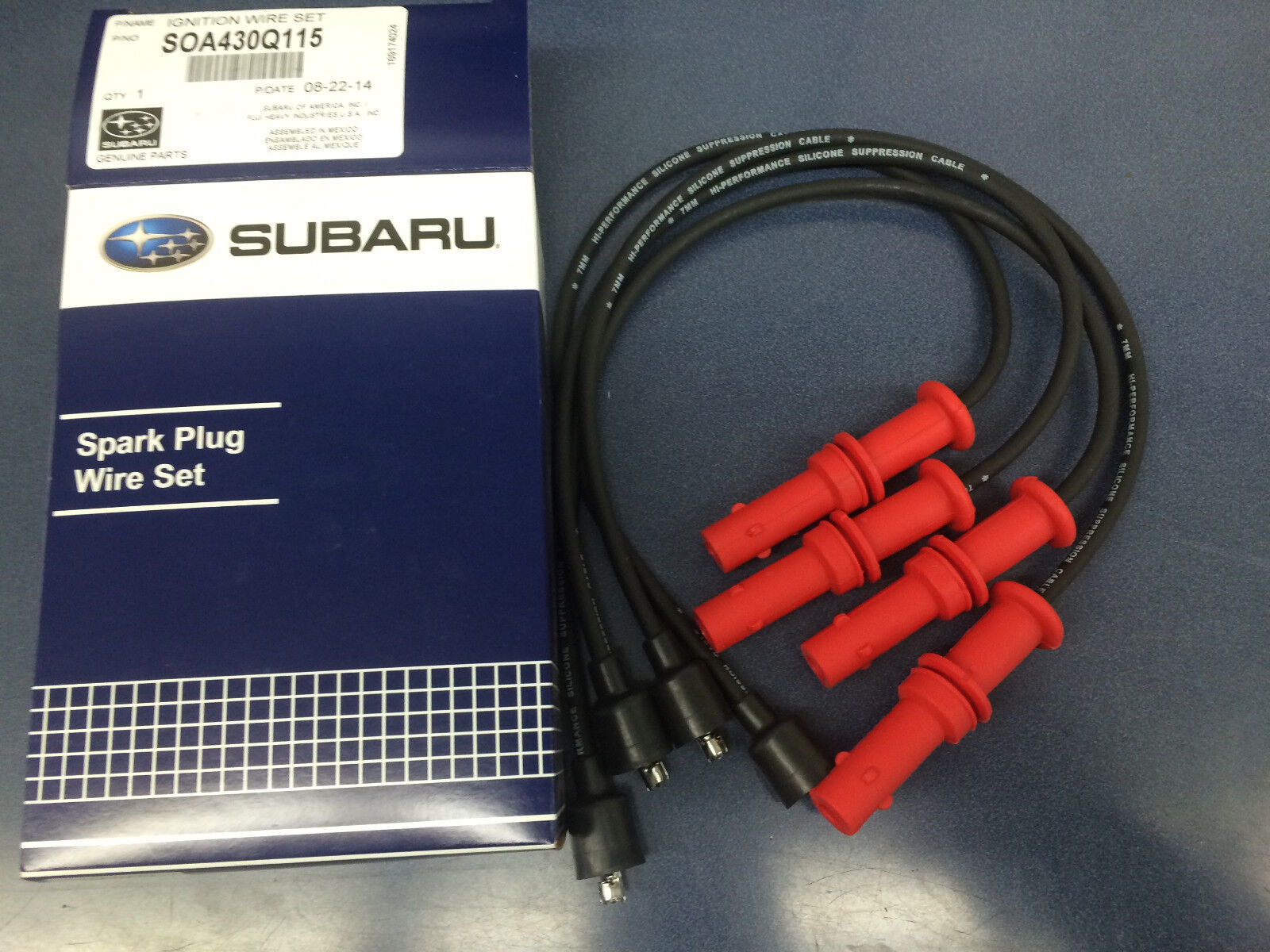 OEM Genuine Subaru Spark Plug Wires Kit  1990-1996 Legacy 2.2L New EJ22 