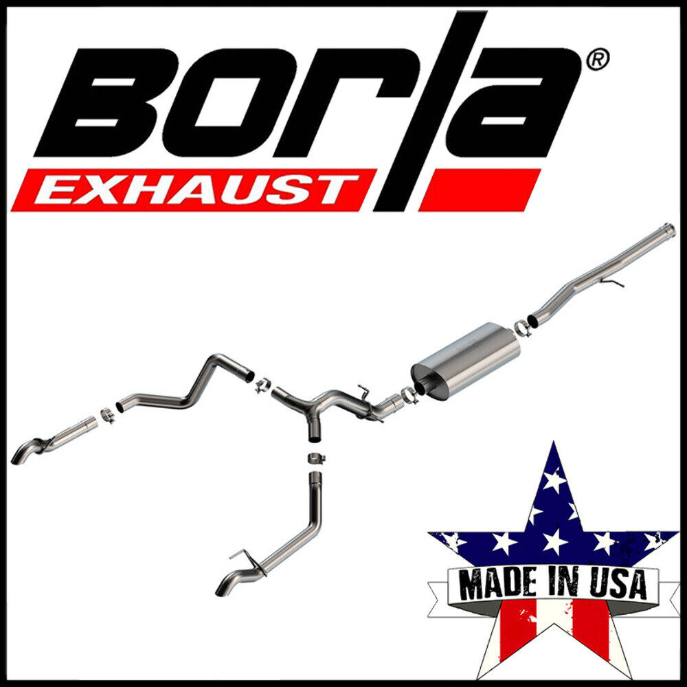 Borla Touring Cat-Back Exhaust System 22-24 Silverado ZR2 Sierra AT4X 1500 6.2L