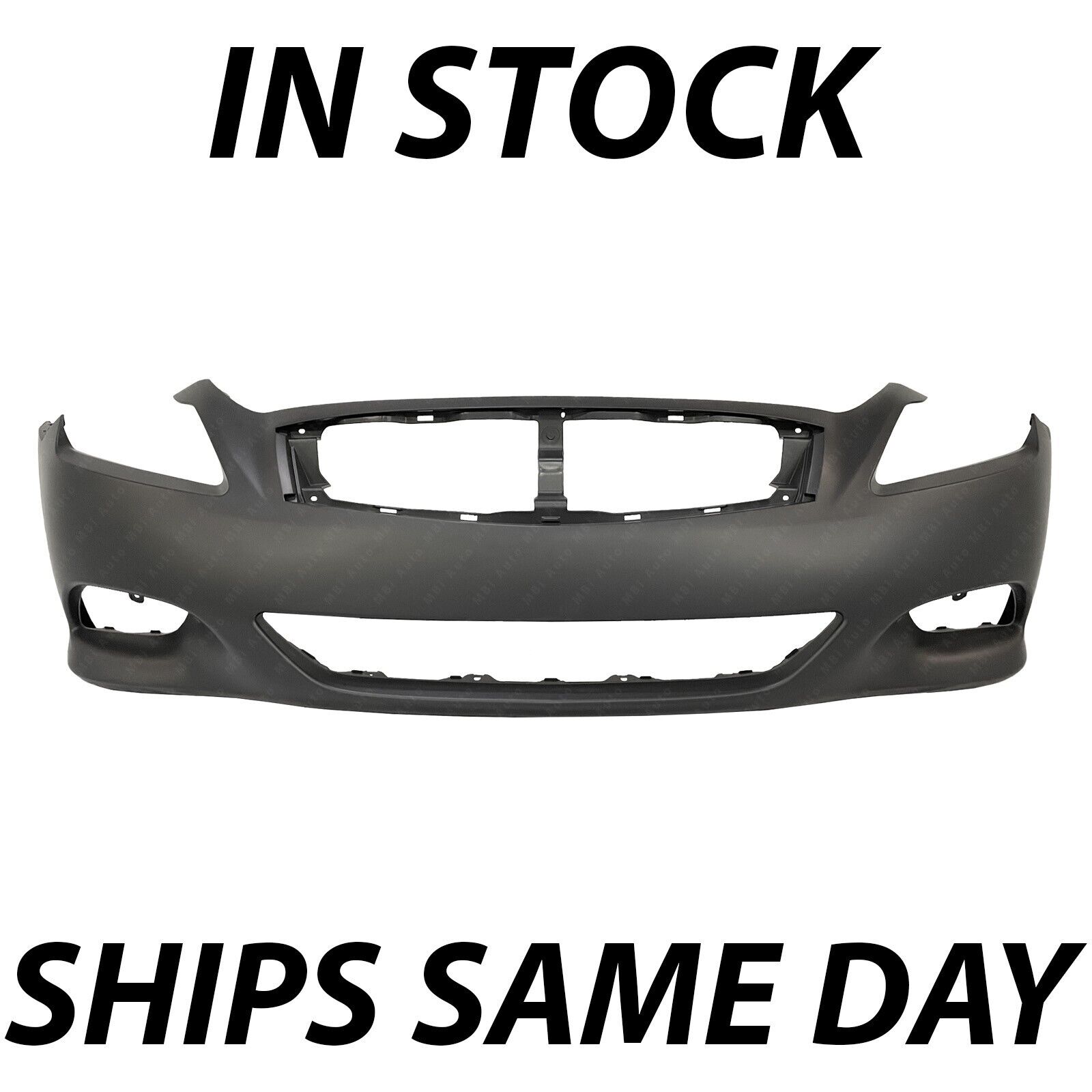 NEW Primered - Front Bumper Cover for 2008-2015 Infiniti G37 Q60 Coupe 08-15
