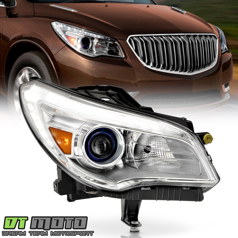 For 2013-2017 Buick Enclave HID w/AFS LED DRL Projector Headlight Passenger Side