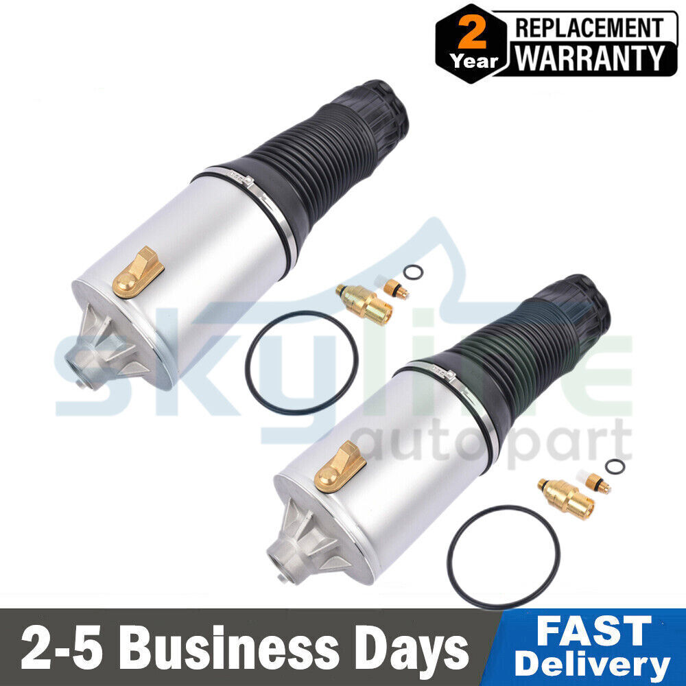 2x Front L+R Air Suspension Springs Bags For Bentley Continental GT VW Phaeton 