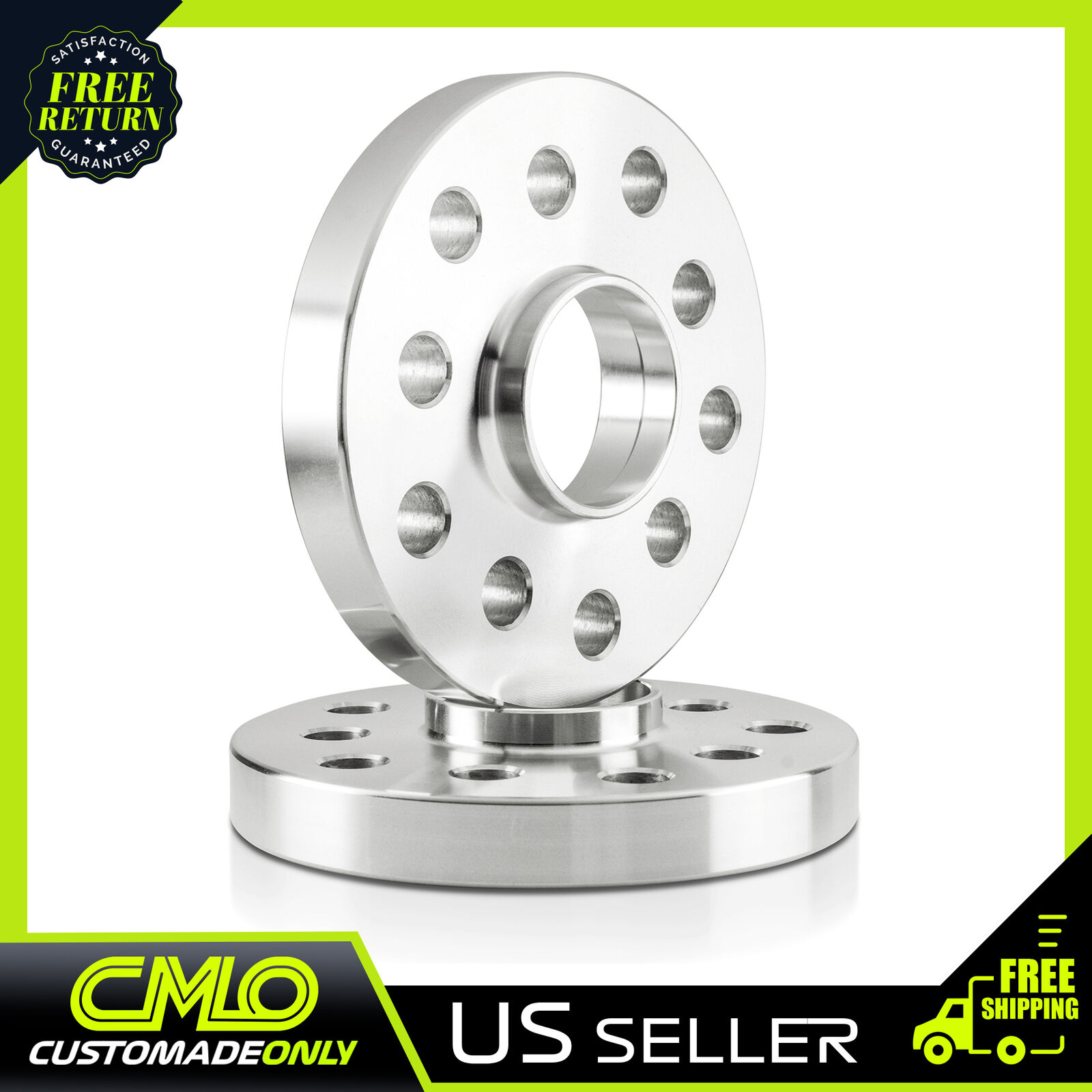 2) 25mm Hubcentric Wheel Spacers 5x112 For Audi A3 A4 A6 A8 TT S3 S4 S6 RS3 RS4