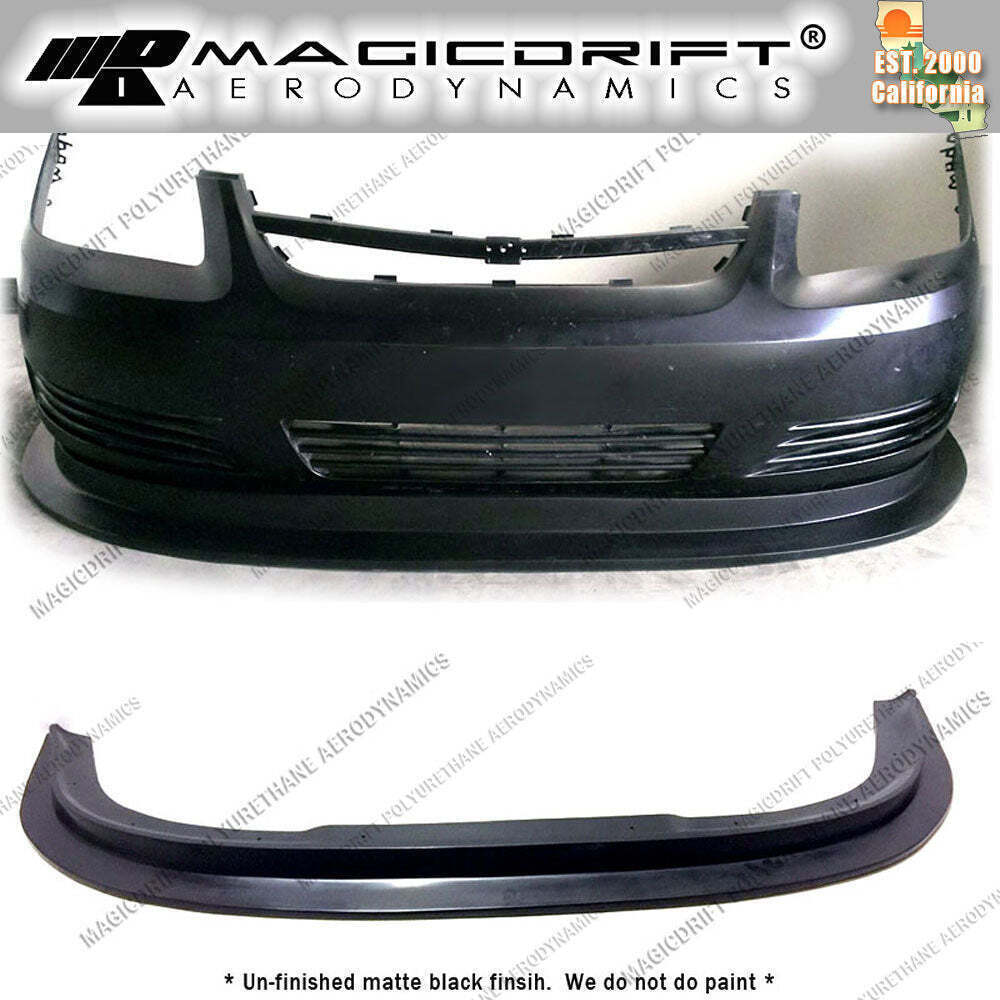 For 05-10 Chevy Cobalt Base - MDA Style Front Bumper Flat Splitter Lip Body Kit