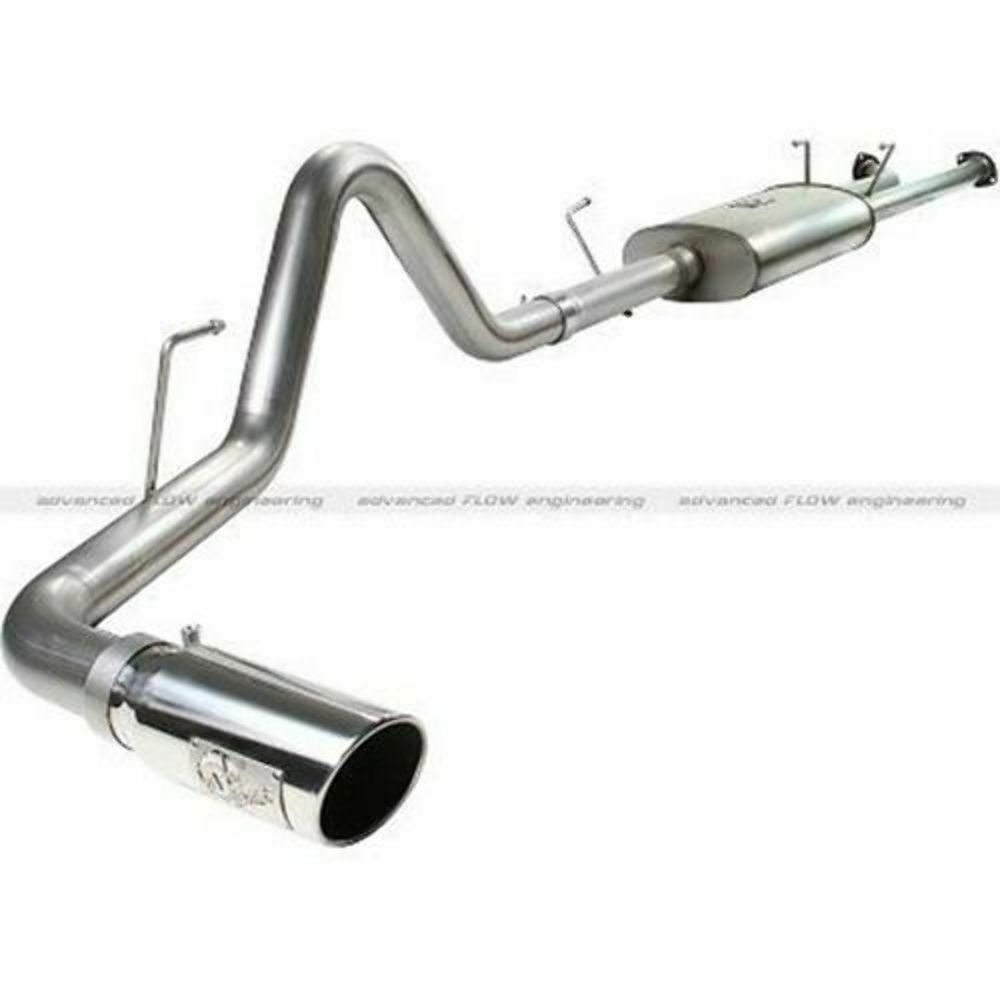 aFe Power Cat Back Exhaust System Fits 2007-2009 Toyota Tundra V8 5.7L Pol Tip