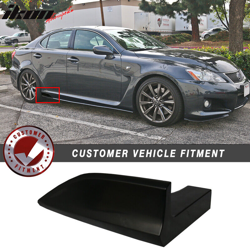 Clearance Sale Universal 6.5x2.5 V2 Style Side Skirts Extension Rocker Panel PP