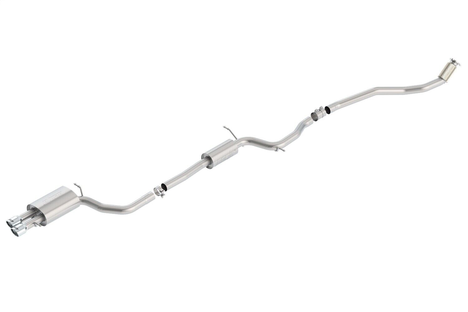 Borla 140733 S-Type Cat-Back Exhaust System Fits 10-16 A5 Quattro