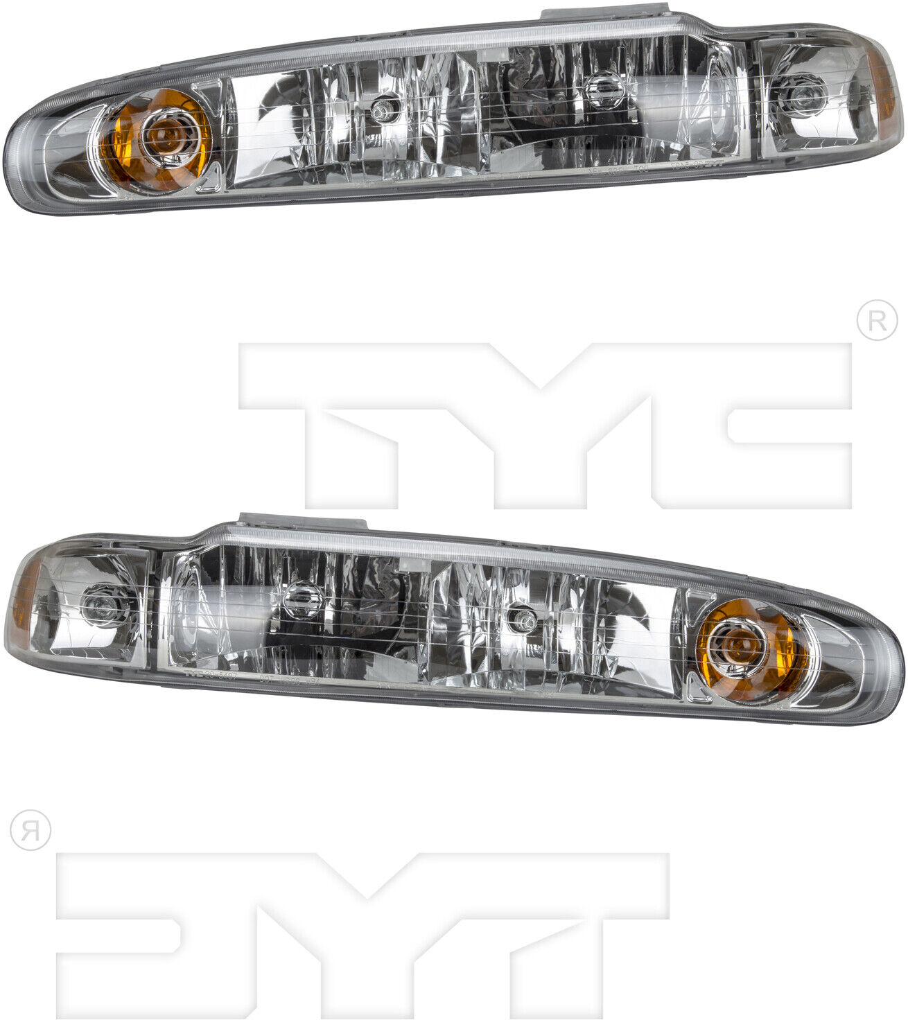 For 1998-2002 Oldsmobile Intrigue Headlight Driver and Passenger Side