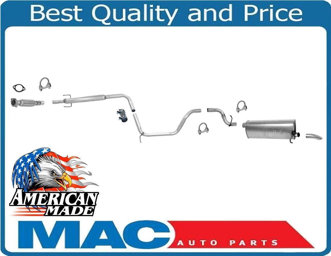 For 96-99 Taurus Sable 3.0L SOHC Eng Muffler Exhaust Pipe System With Flex Pipe