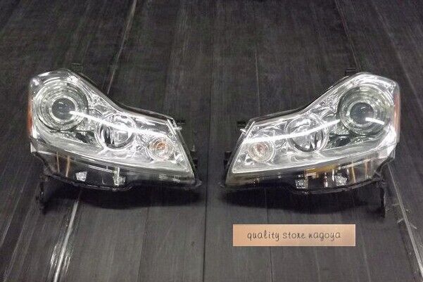 Nissan Fuga Y50 Infiniti M35 Genuine Headlight Lamp Set Right Left