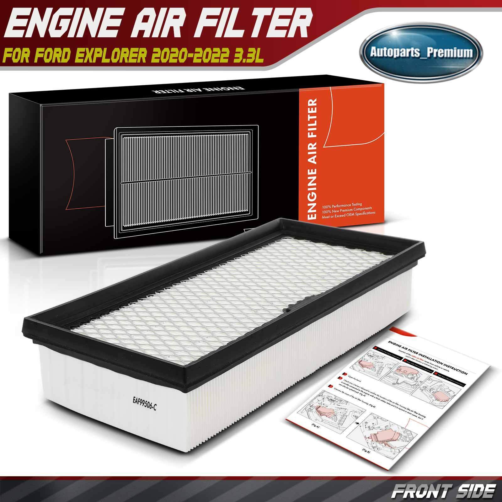 Engine Air Filter for Ford Explorer 2020-2023 Police Interceptor Utility V6 3.3L