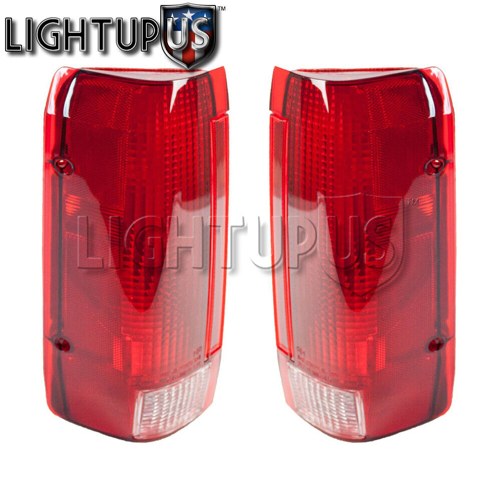 Rear Brake Tail Lights for 1990-1996 FORD F150 F250 F350 BRONCO Left Right Pair