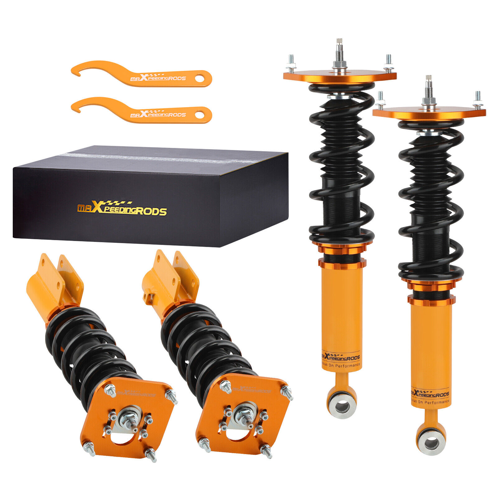 24 Levels Damper Adj. Racing Coilovers Lowering Kit For Mazda RX-7 1985-1992