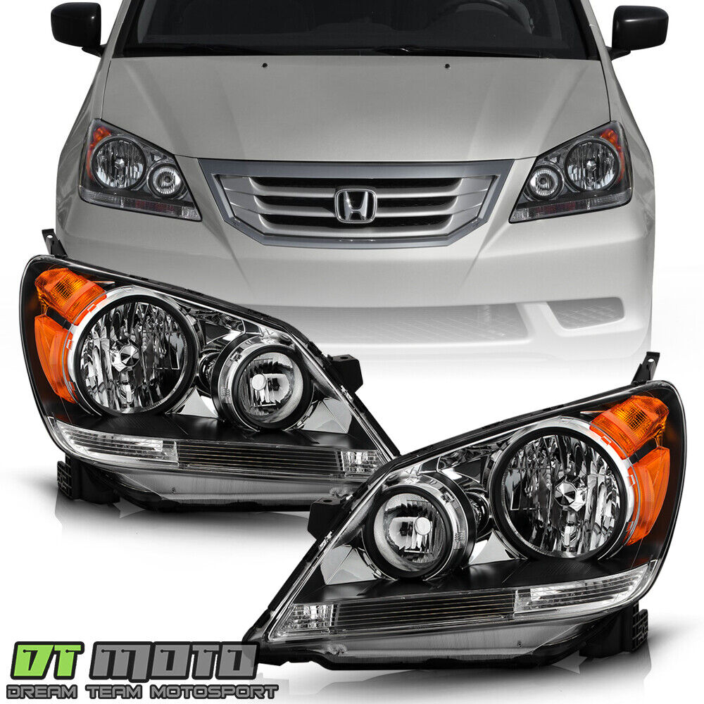For 2008 2009 2010 Honda Odyssey Headlights Headlamps Factory Style Left+Right