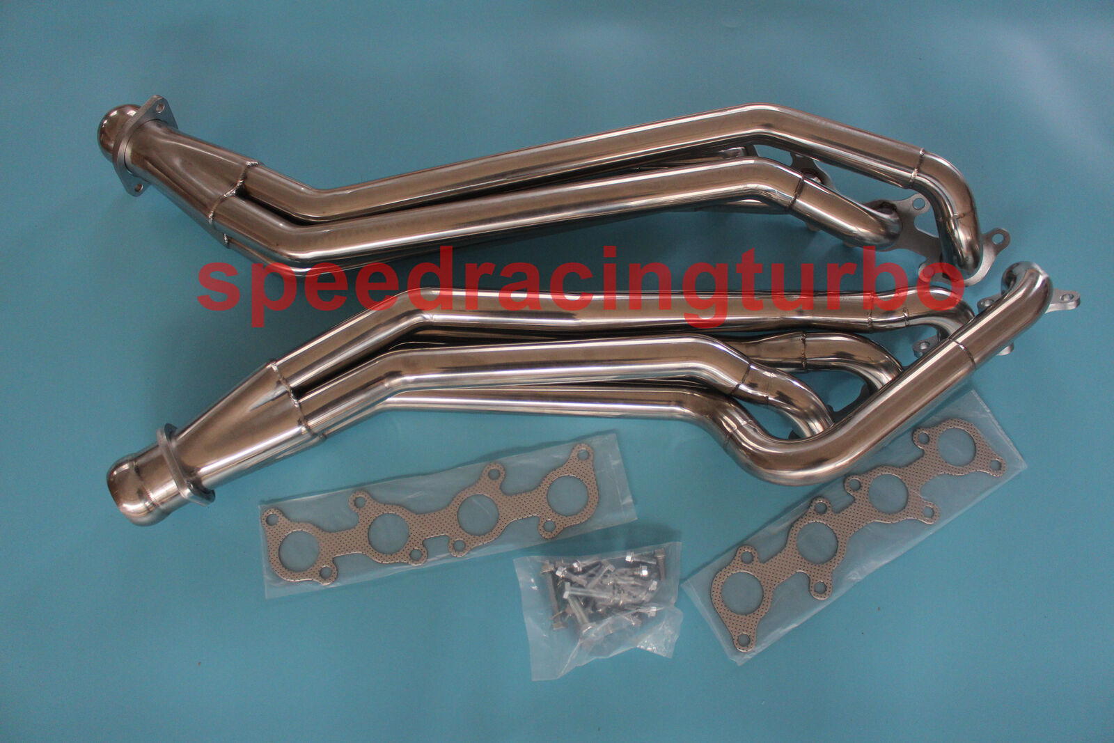 LONG TUBE EXHAUST HEADER FOR FORD 11-16 MUSTANG GT 5.0/302 V8 ONE PAIR TWO PCS