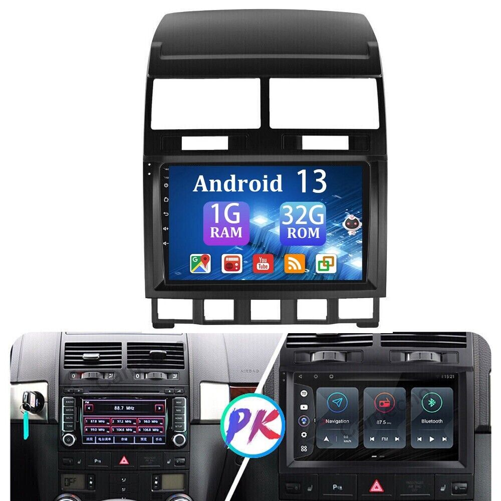 9''  For VW Touareg 2003-2010 Android 13 Car Stereo Radio GPS Nav WiFi Bluetooth