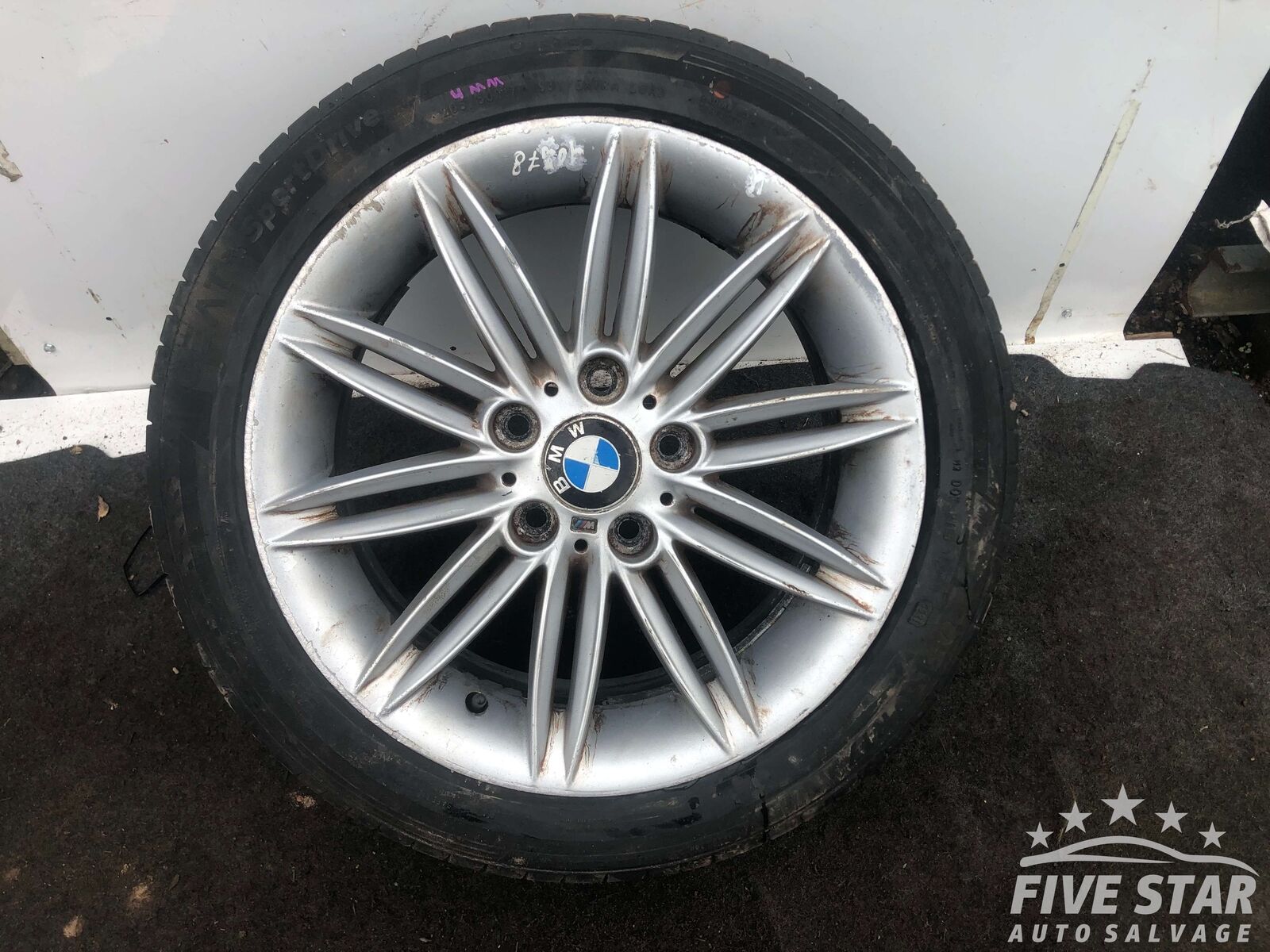 1999 BMW 3 Series 318i (97-01) Saloon 4/5dr R17 Alloy Wheel With Tire 8036938