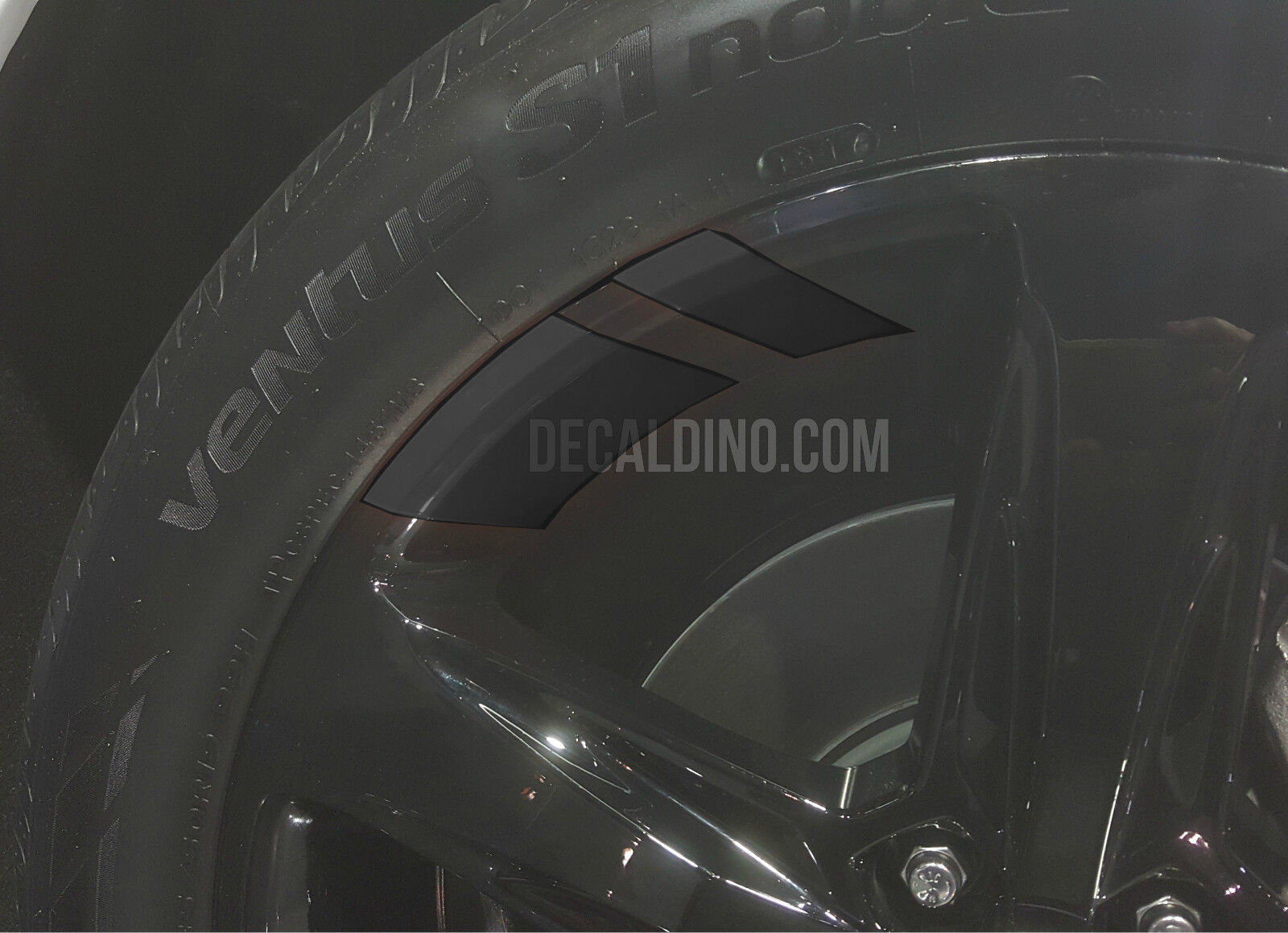 Wheel Stripes Hash Marks - Fits Camaro Chevy Redline Rim Stickers Cruze Decals