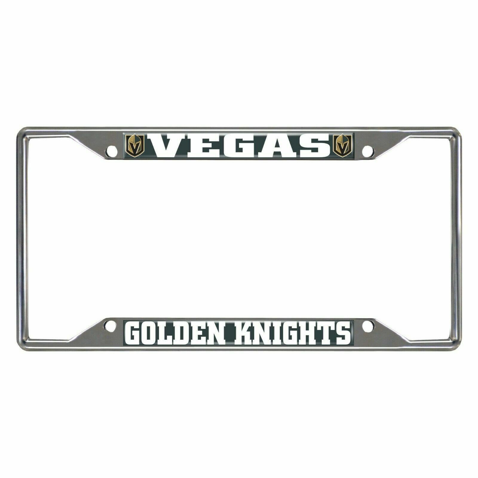 NEW NHL Las Vegas Golden Knights Car Truck Chrome Metal License Plate Frame