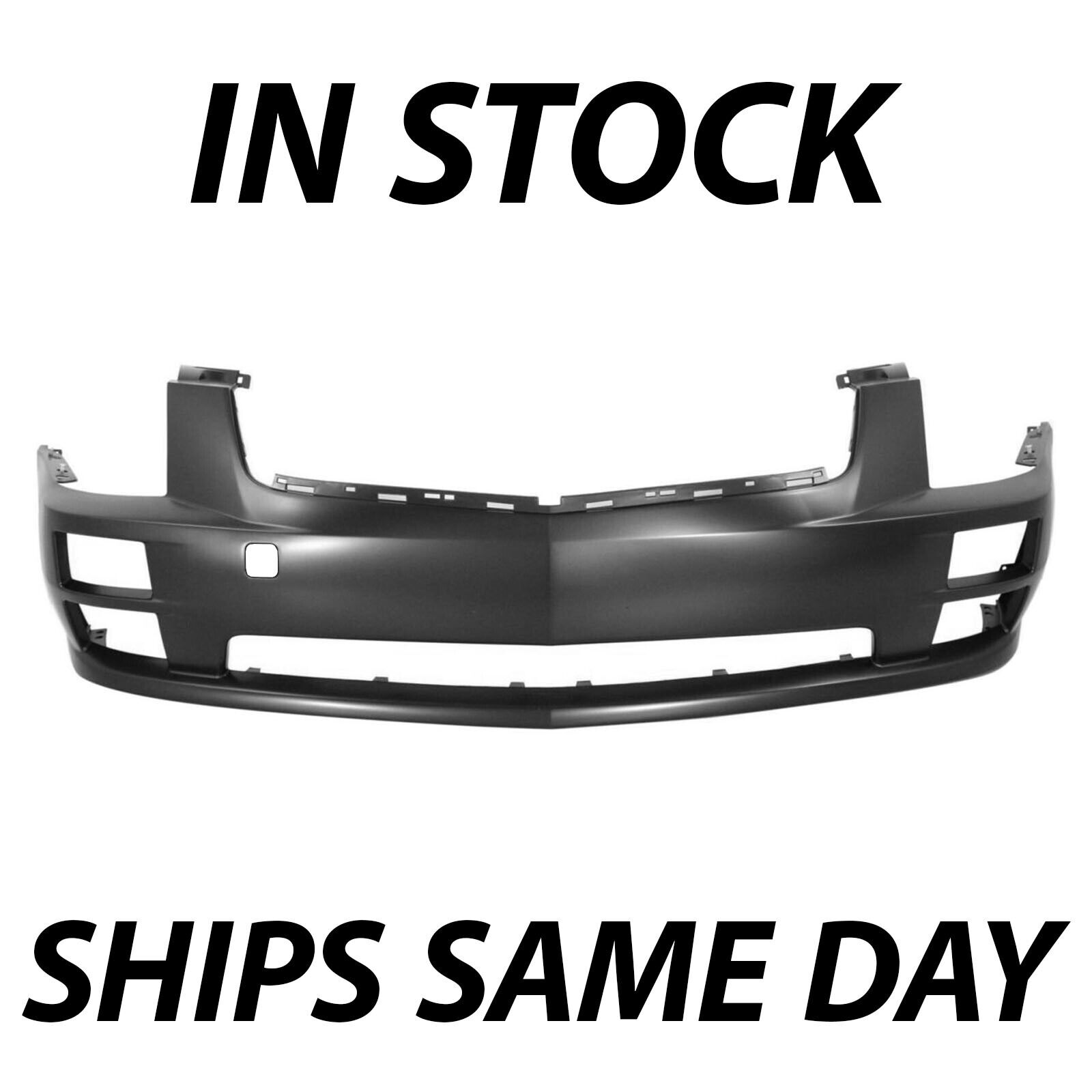 NEW Primered - Front Bumper Cover Fascia Replacement for 2005-2007 Cadillac STS