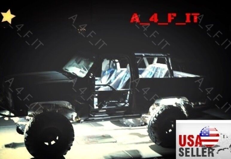8pc 4x4 Offroad Jeep Snowmobile Rock Crawling Under Body Glow LED Lighting Kit