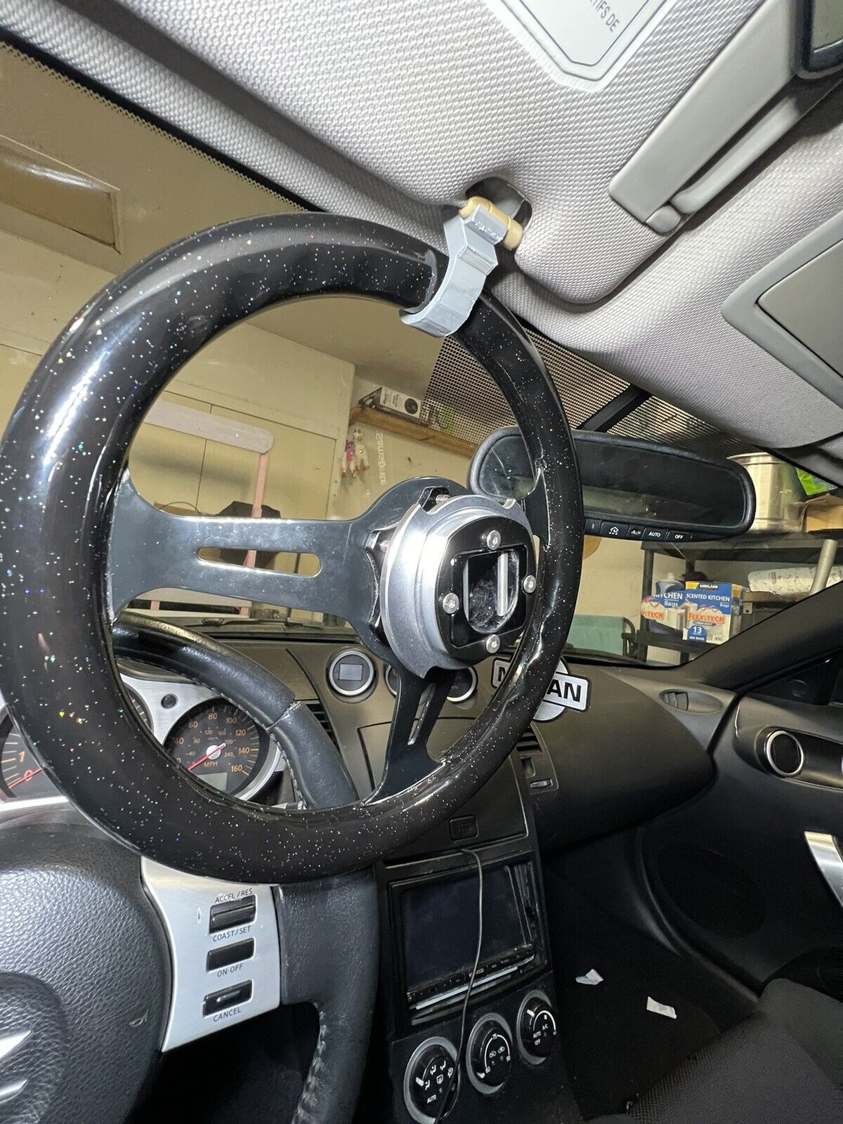 350z Steering Wheel Display Hook