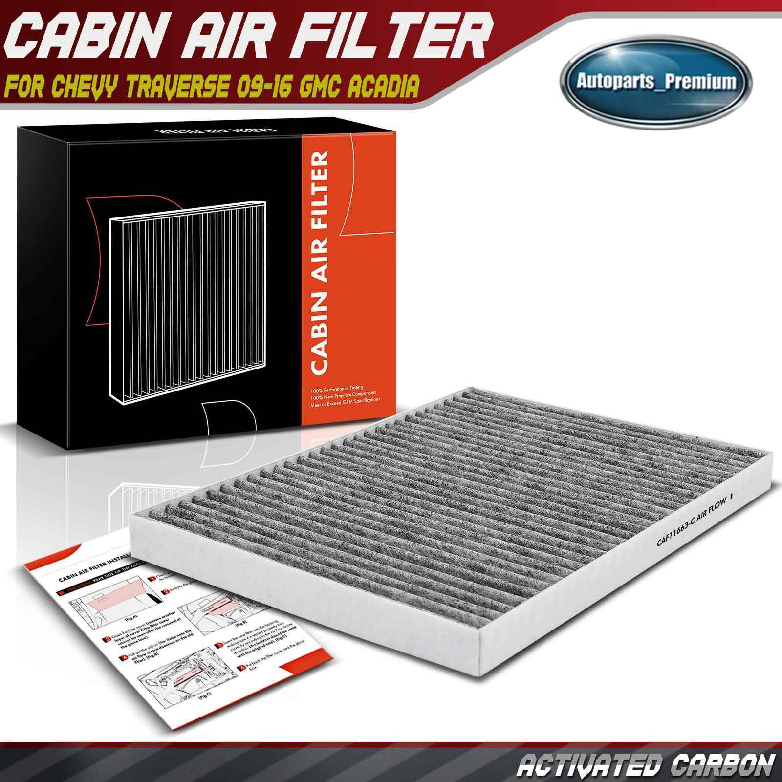 Activated Carbon Cabin Air Filter for Chevrolet Traverse GMC Acadia Buick Saturn