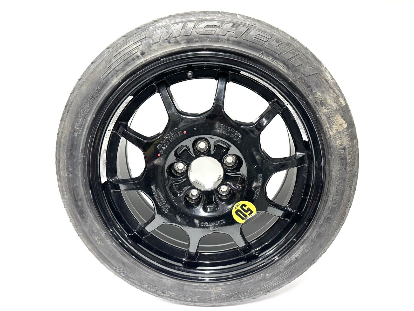98-03 Mercedes W210 E430 CLK320 Emergency Spare Tire Wheel Rim R17 235 / 45 OEM