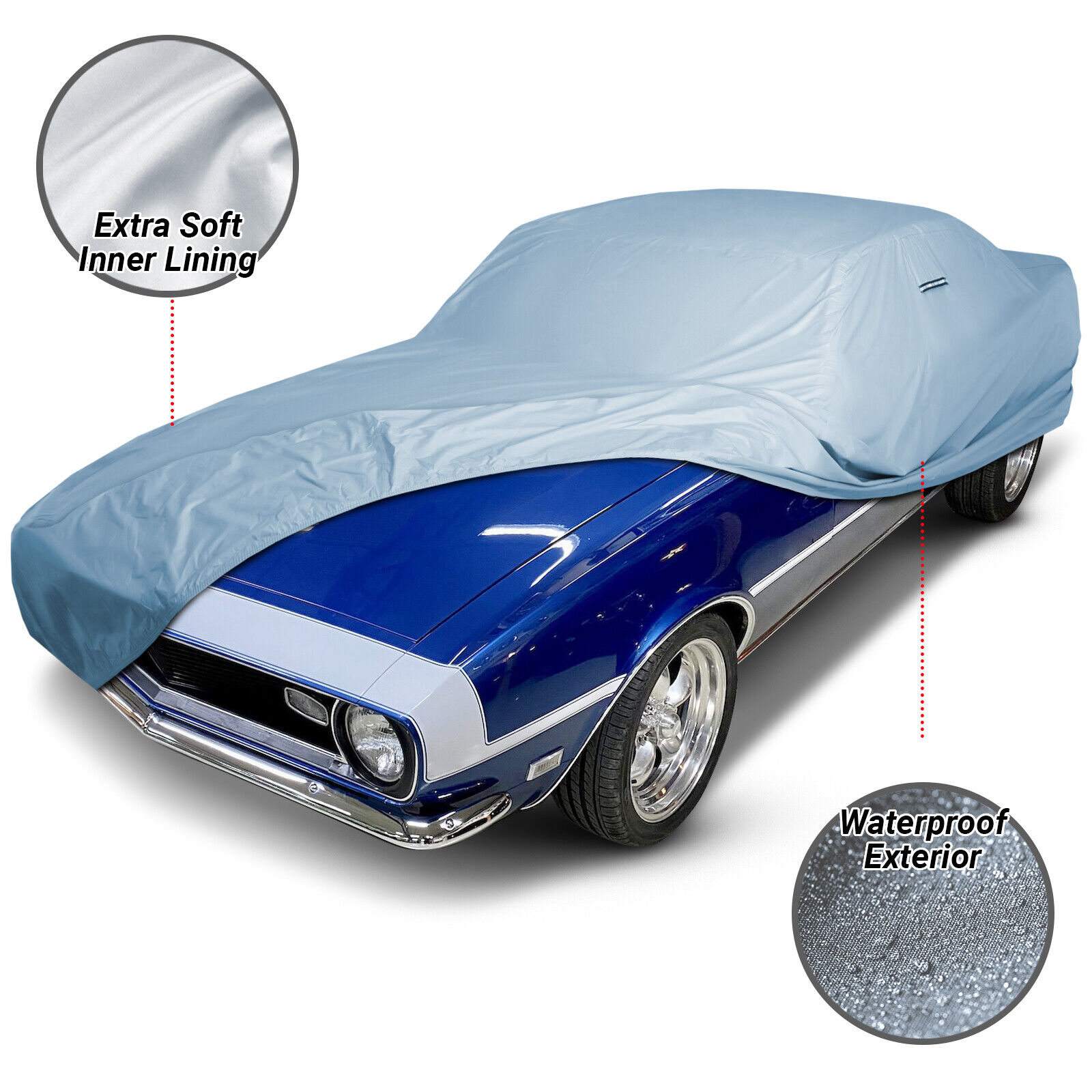 100% Waterproof / All Weather For [CHEVY CAMARO] Full Warranty Custom Car Cover