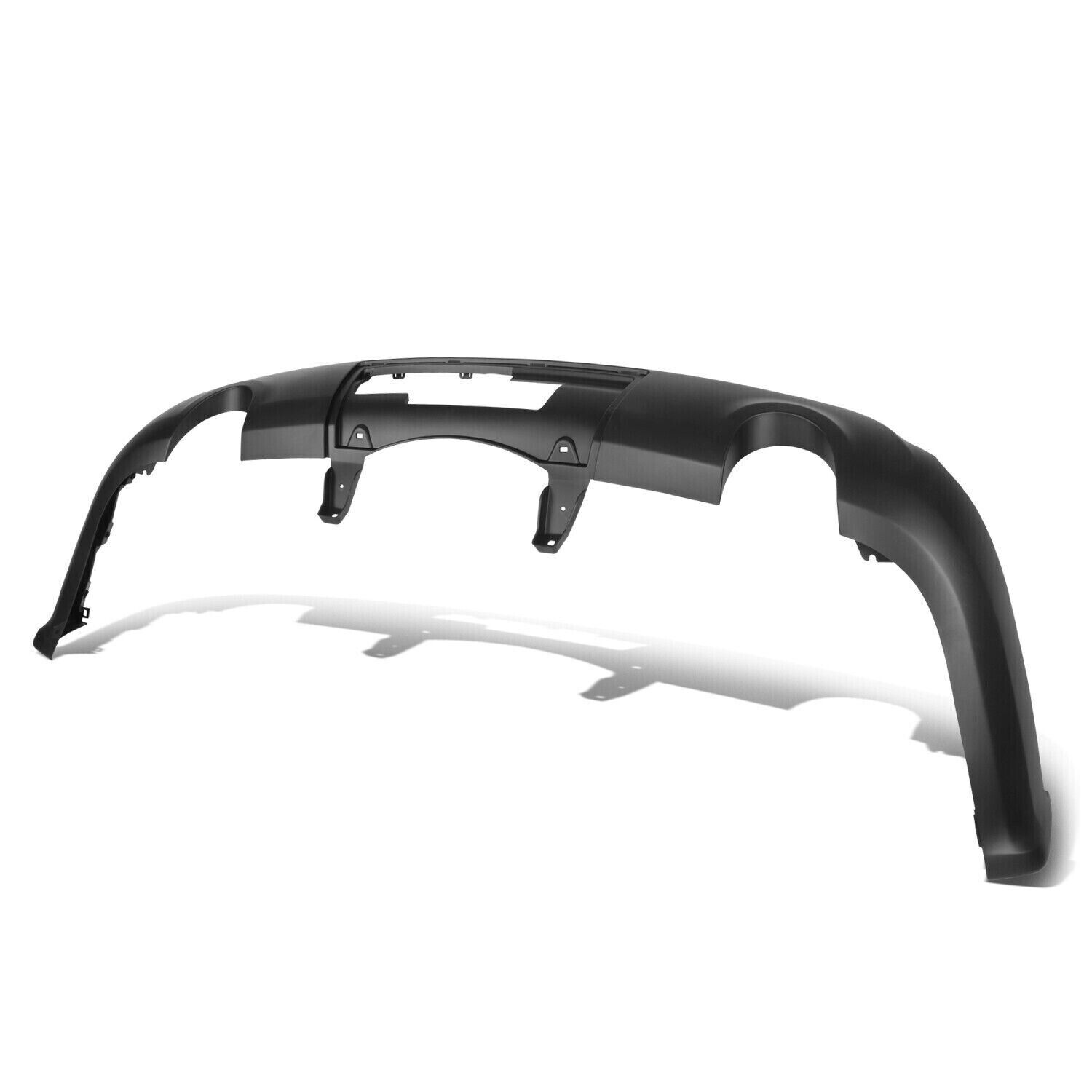 NEW Primed Rear Lower Bumper Cover For 2016-2024 Dodge Durango With Dual Exhaust