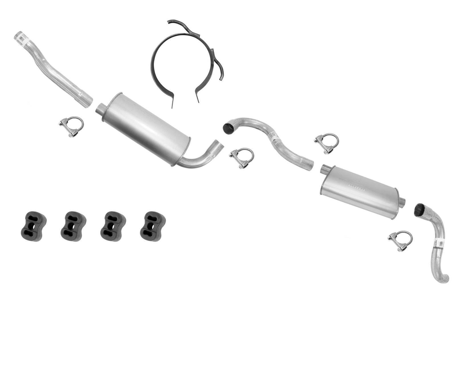 For 1985-1987 Volvo 740 Non Turbo Muffler Exhaust System
