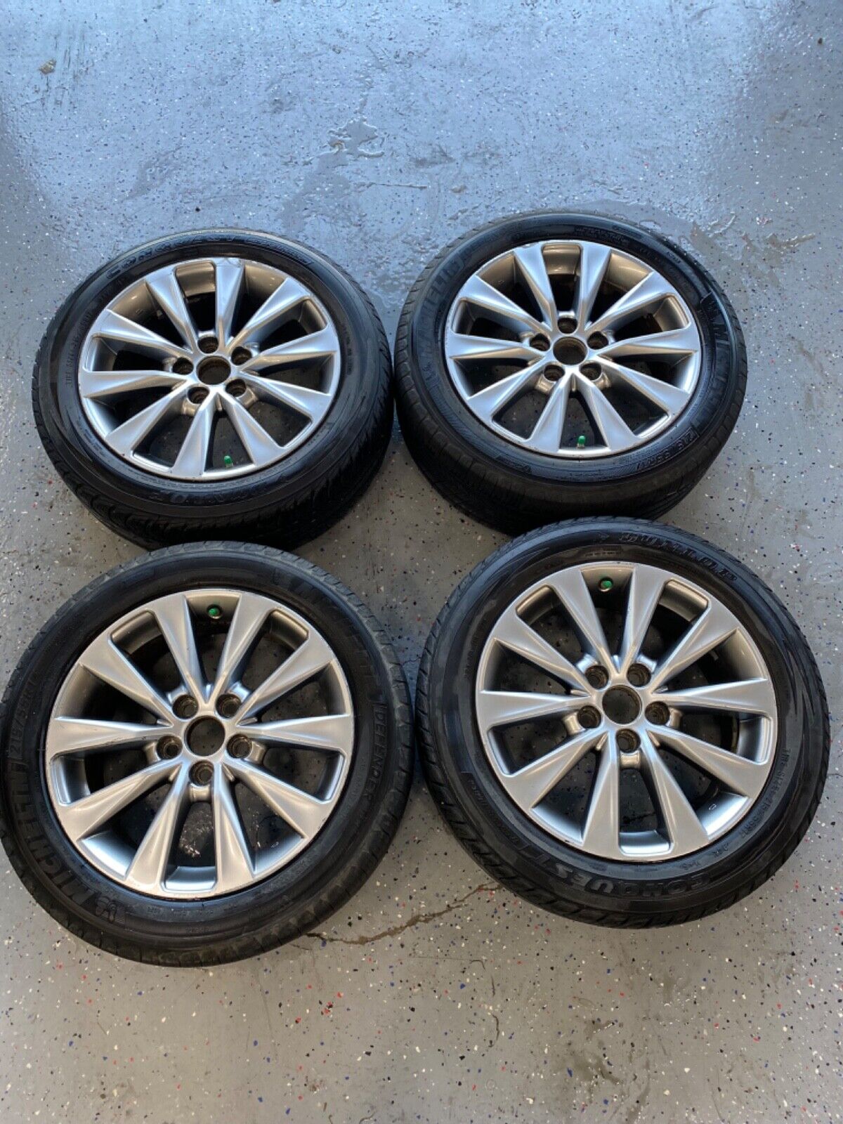 Set 2015 2016 2017 Toyota Camry OEM Dark Wheels 17 inch Rims With 215\55R17 Tire
