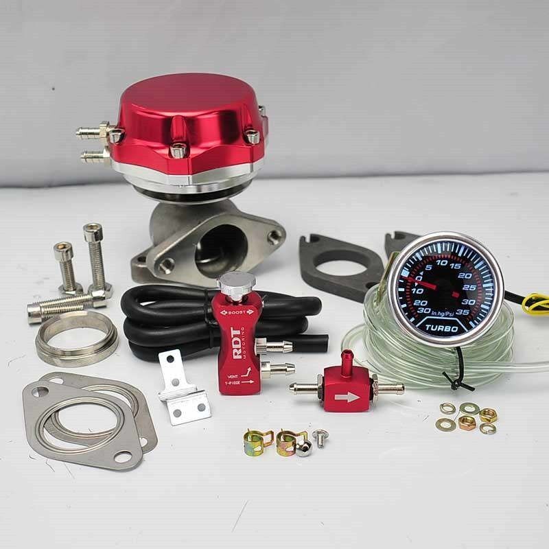 RED WASTEGATE 8+6 PSI +BOOST CONTROLLER 30PSI +2\