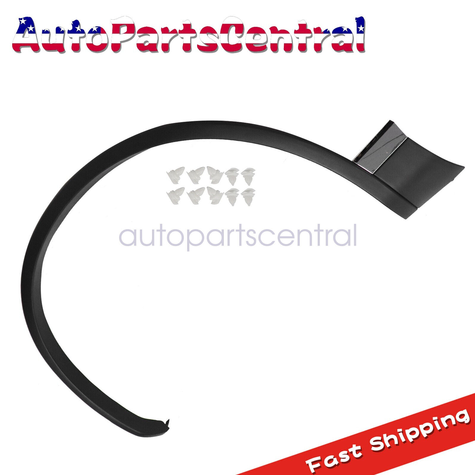 Fit VW Touareg 2011-18 Front Driver Fender Wheel Flare Arch Molding Cover