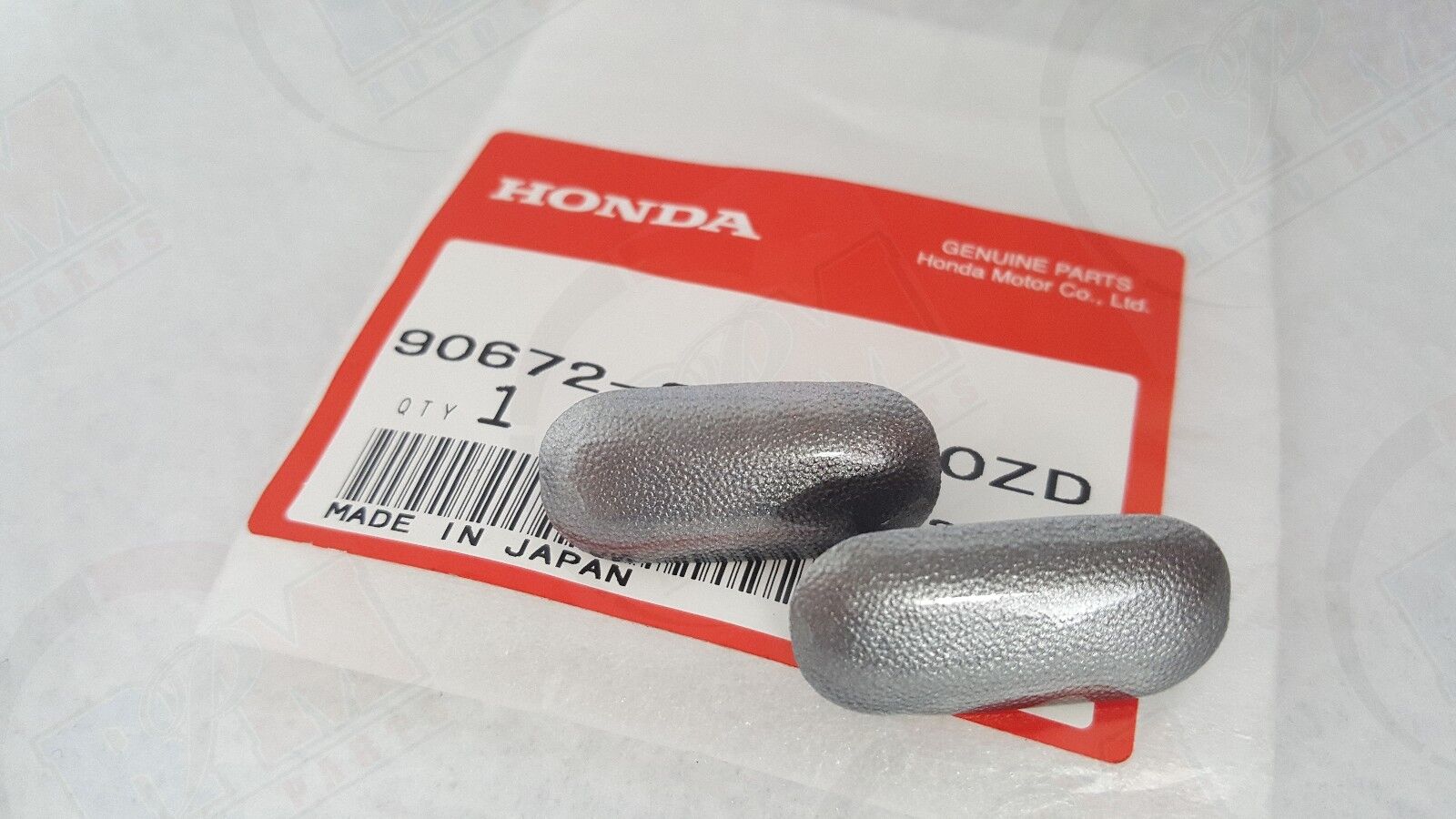 FOR Honda S2000 License Plate Cap Bumper Plug Covers - Silverstone Metallic ZD