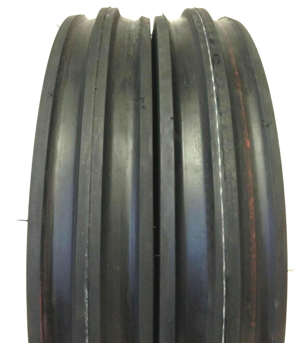Two Tires 4.00-12 K9 3 Rib Tractor Front F2 4 Ply Tubeless 4.00x12 400-12 Tires