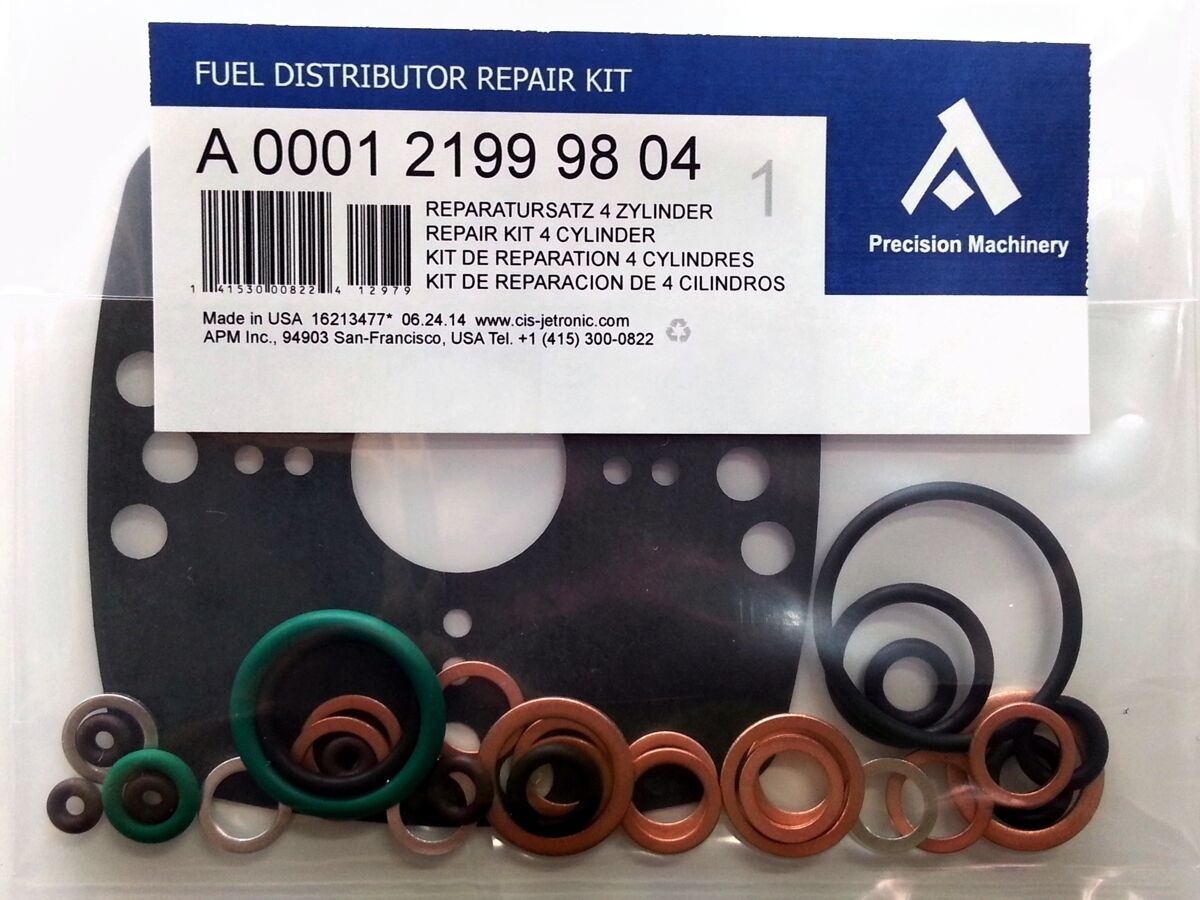 0438100144 Repair (Rebuild) kit for Bosch Fuel Distributor Lotus Esprit Turbo