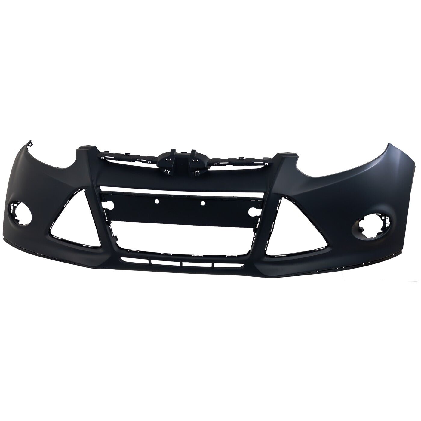 Front Bumper Cover For 2012-2014 Ford Focus w/ fog lamp holes Primed CAPA