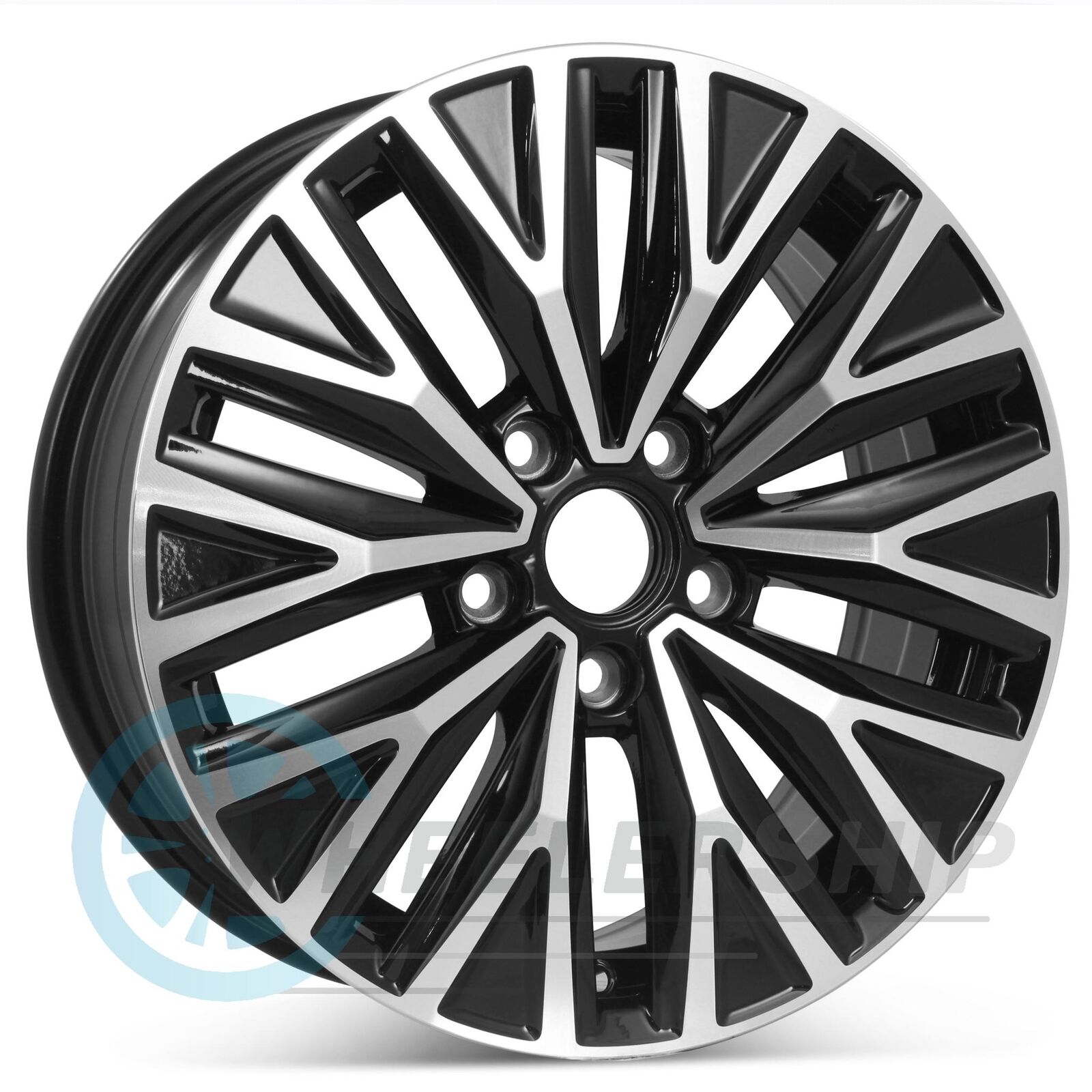 New 16” x 6.5” 10 spoke Alloy Replacement wheel For Volkswagen Jetta 2019 202...