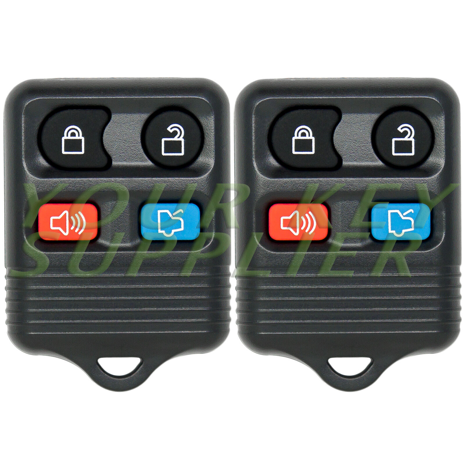 2 New Replacement Keyless Entry Remote Key Fobs for Ford Lincoln Mercury