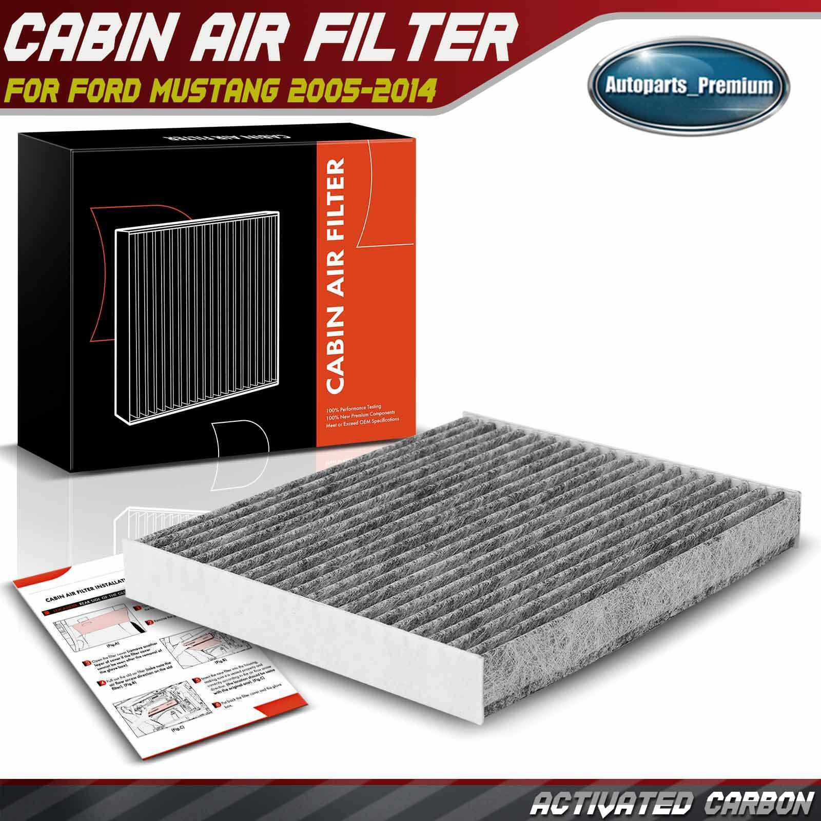 New Activated Carbon Cabin Air Filter for Ford Mustang 2005 2006 2007 2008-2014