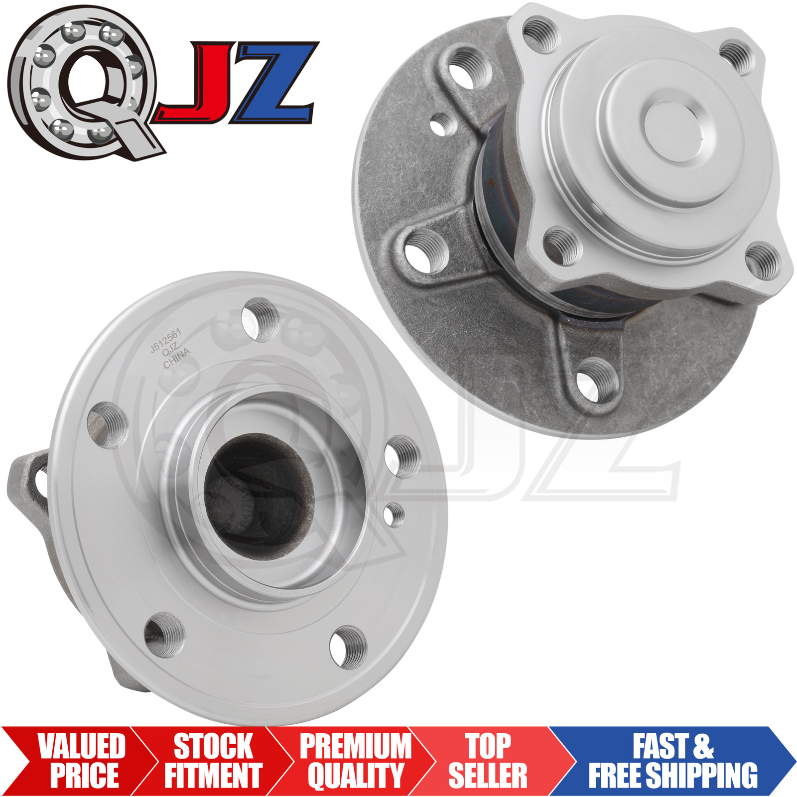 [REAR(Qty.2)] 512561 New Wheel Hub Assembly for 2006-2011 Mercedes-Benz B200 FWD