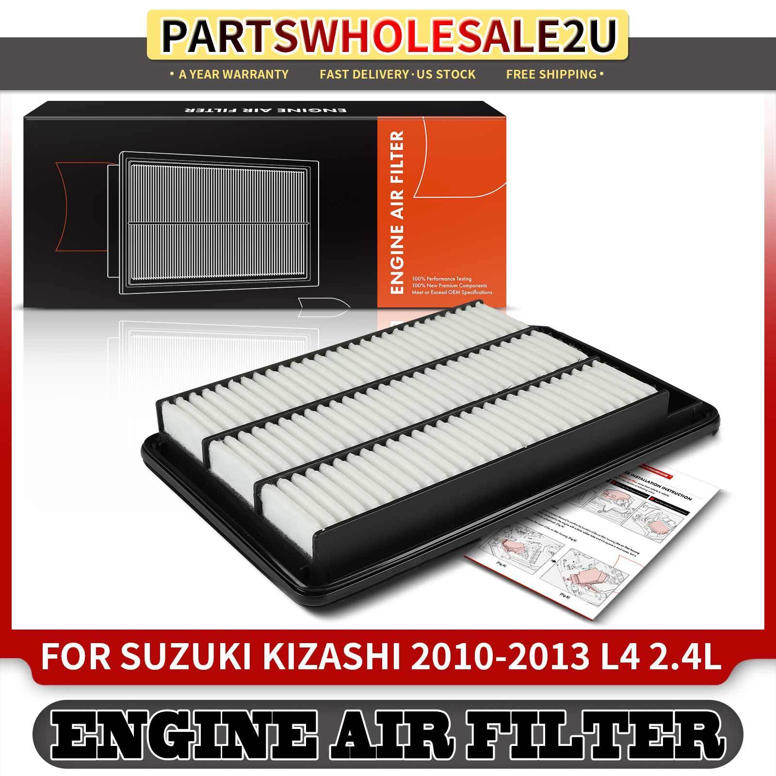New Engine Air Filter for Suzuki Kizashi 2010 2011 2012-2013 L4 2.4L Front Rigid