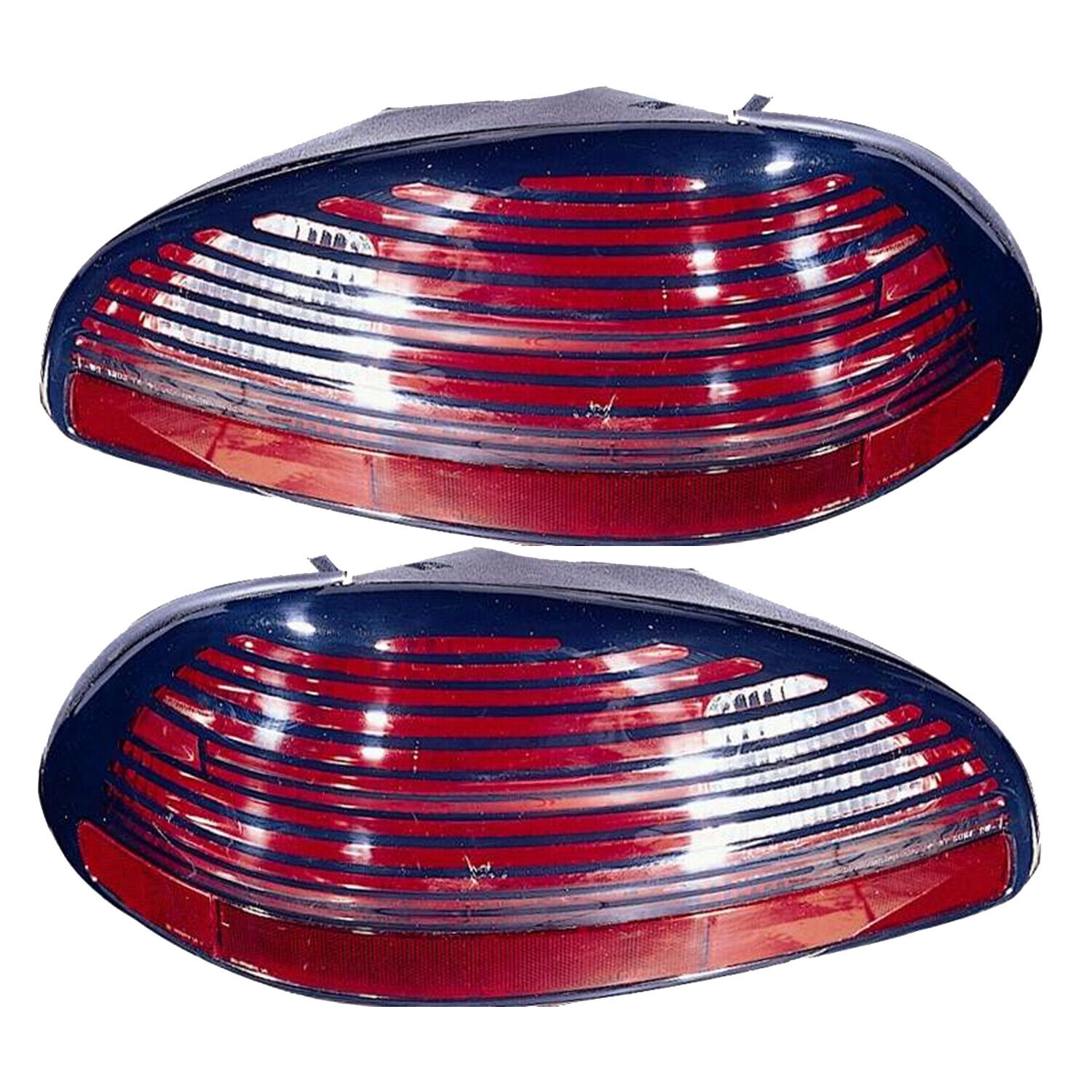 Left And Right Side Tail Lights For 97-03 Pontiac Grand Prix CAPA Certified