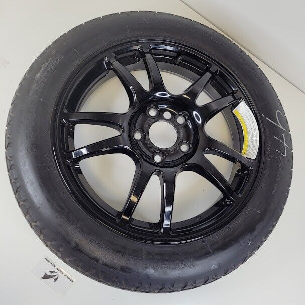 2007-2013 Infiniti G35 G37 Temp Spare Tire Bridgestone T145/80D17 Black Rim OEM