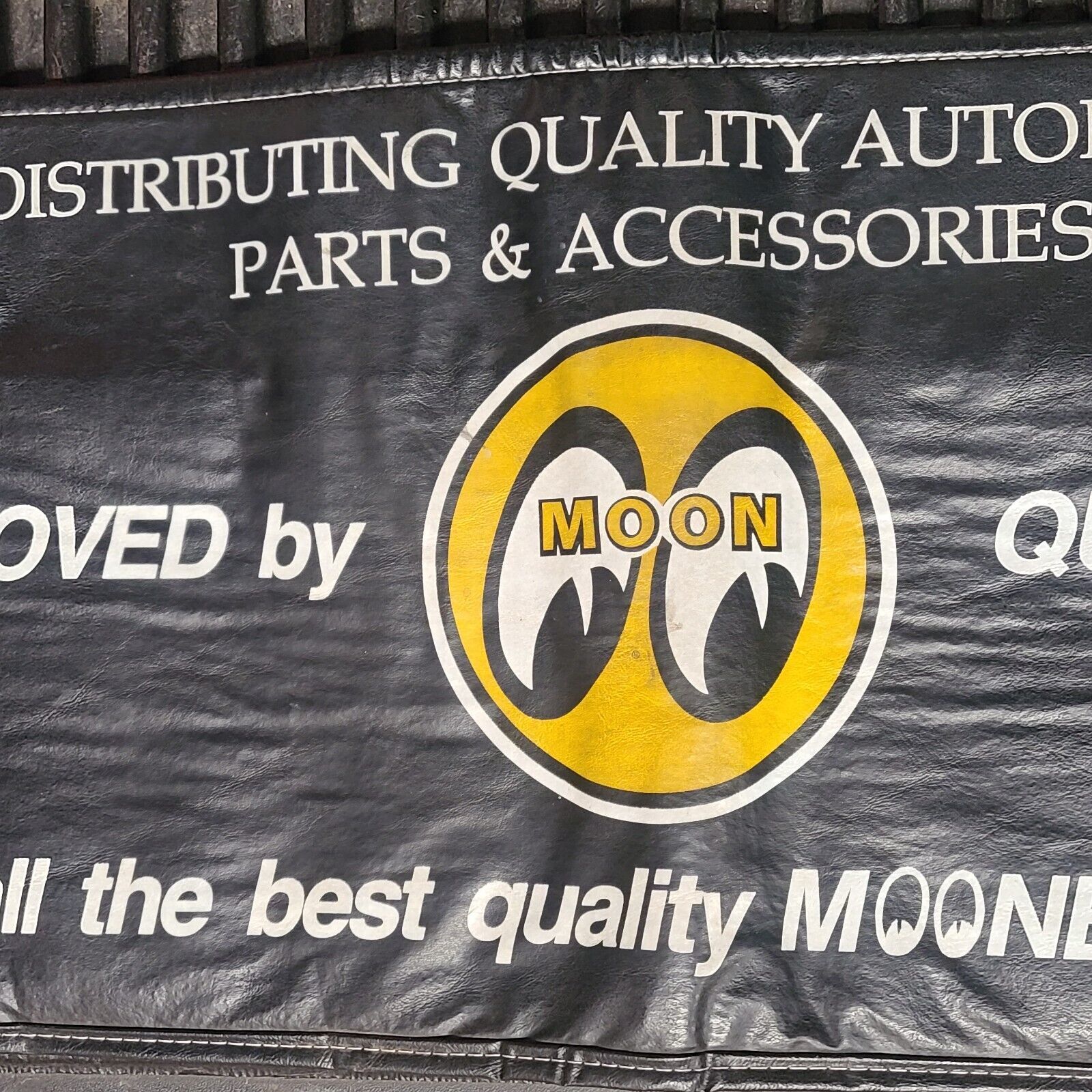 Rare Moon Mooneyes Speed Equipment Distributor Fender Cover Kustom Gasser RatRod