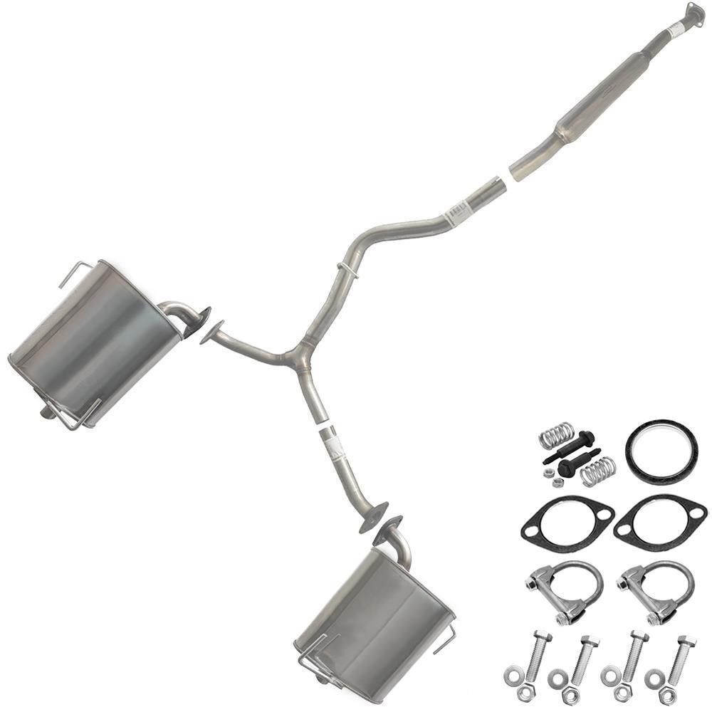Stainless Steel Exhaust System Kit fits: 2009-2013 Forester 2008-2011 Impreza
