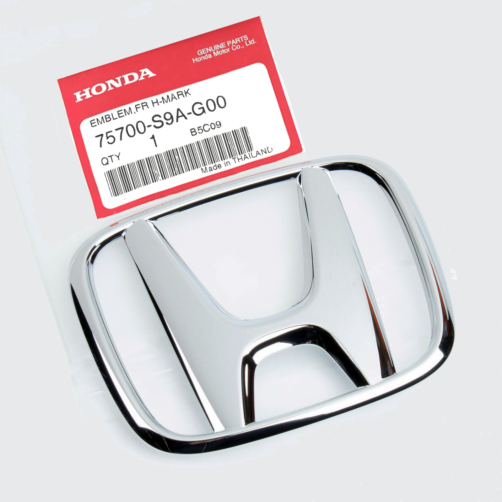 08-17 Honda Accord Emblem 09-11 Civic Front Grille 15-17 FiT H 10-11 CRV Logo 